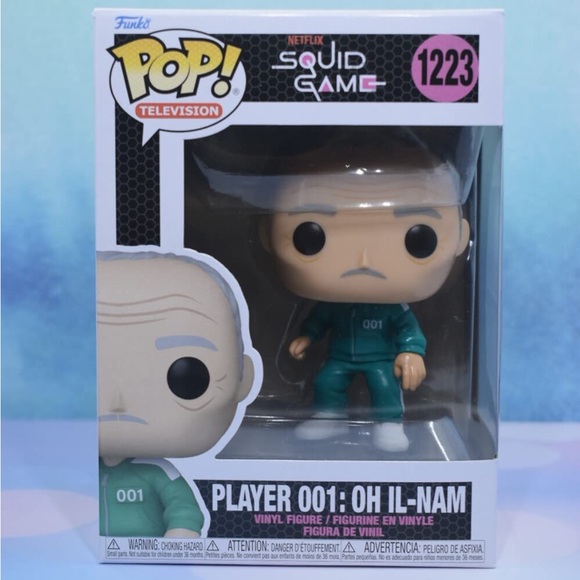 Funko POP! Television: Netflix’s Squid Game - Player 001: Oh Il-Nam- #1223 - Picture 1 of 1